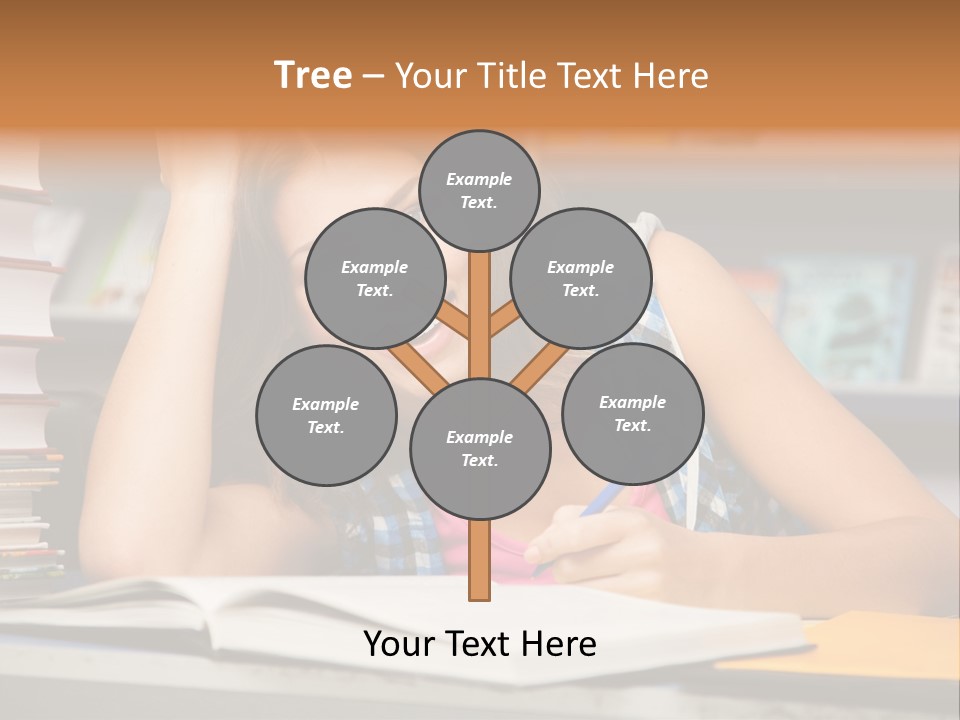 Friendly College Sitting PowerPoint Template