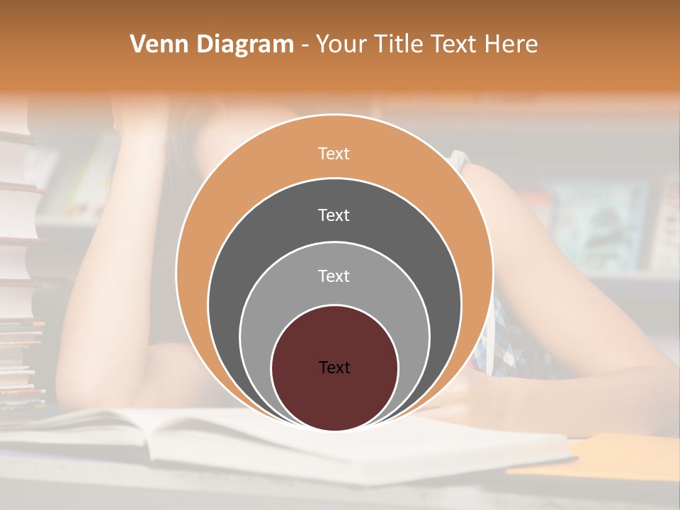 Friendly College Sitting PowerPoint Template