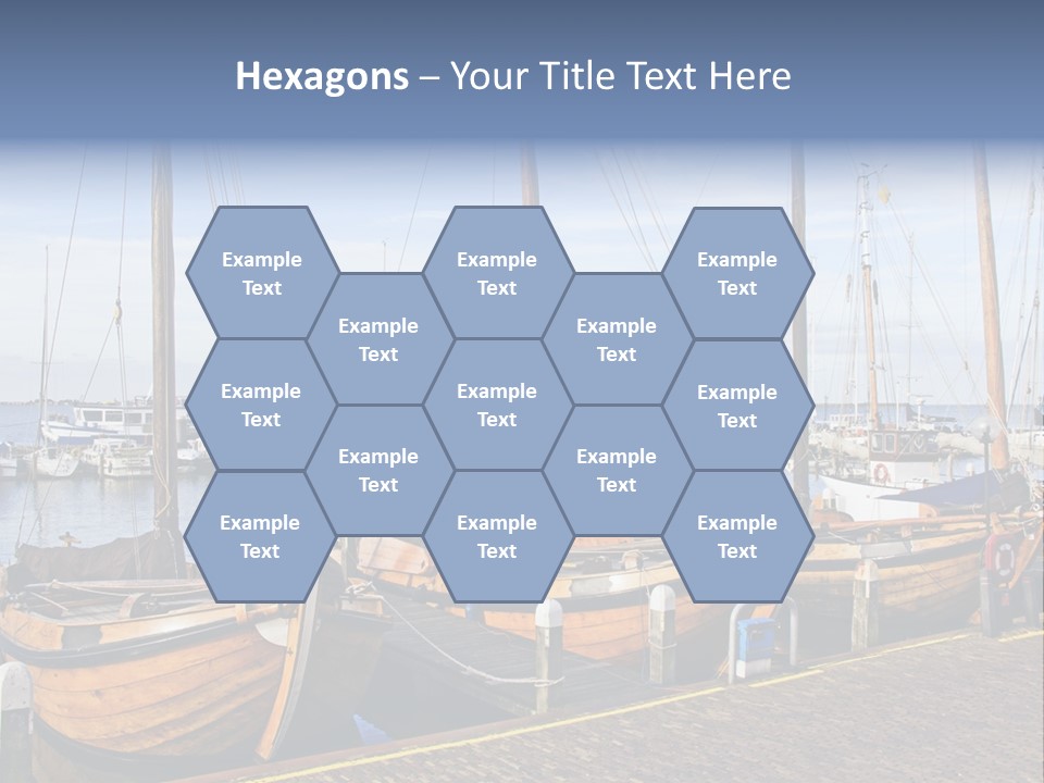 Dock Holiday Marina PowerPoint Template