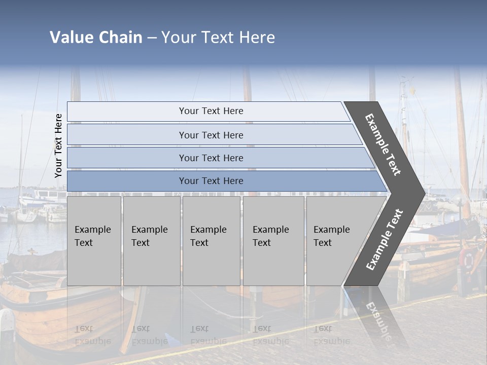 Dock Holiday Marina PowerPoint Template