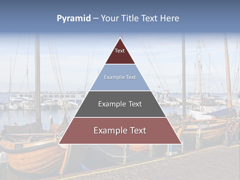 Dock Holiday Marina PowerPoint Template