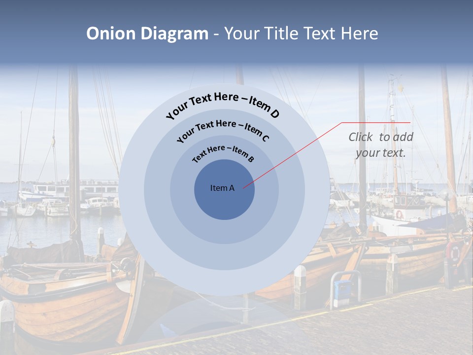 Dock Holiday Marina PowerPoint Template