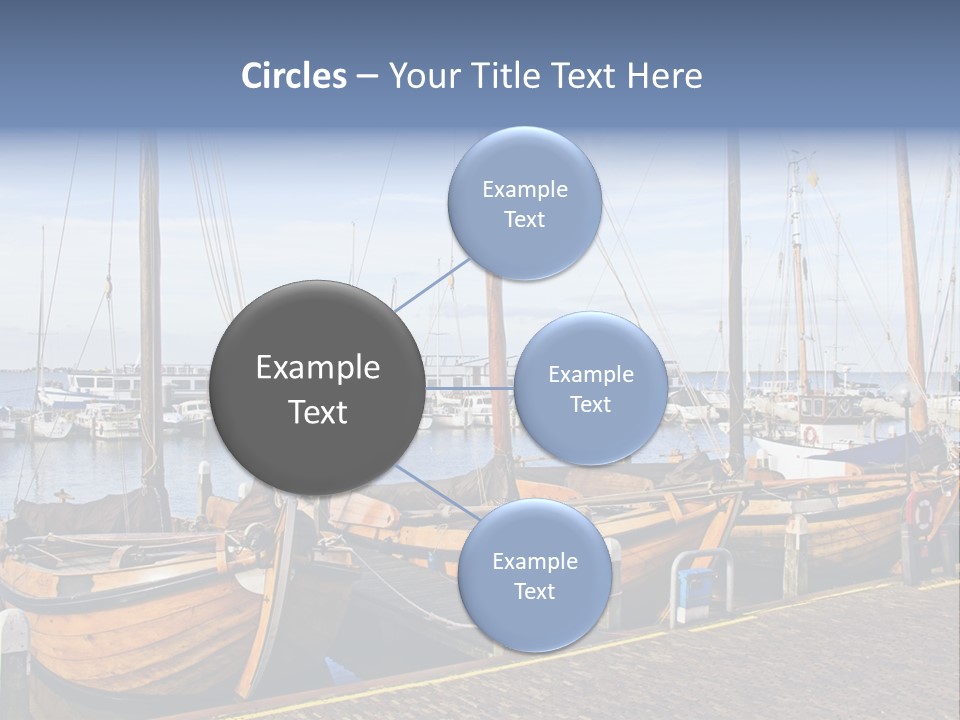 Dock Holiday Marina PowerPoint Template