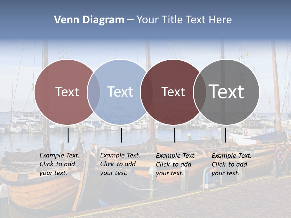 Dock Holiday Marina PowerPoint Template
