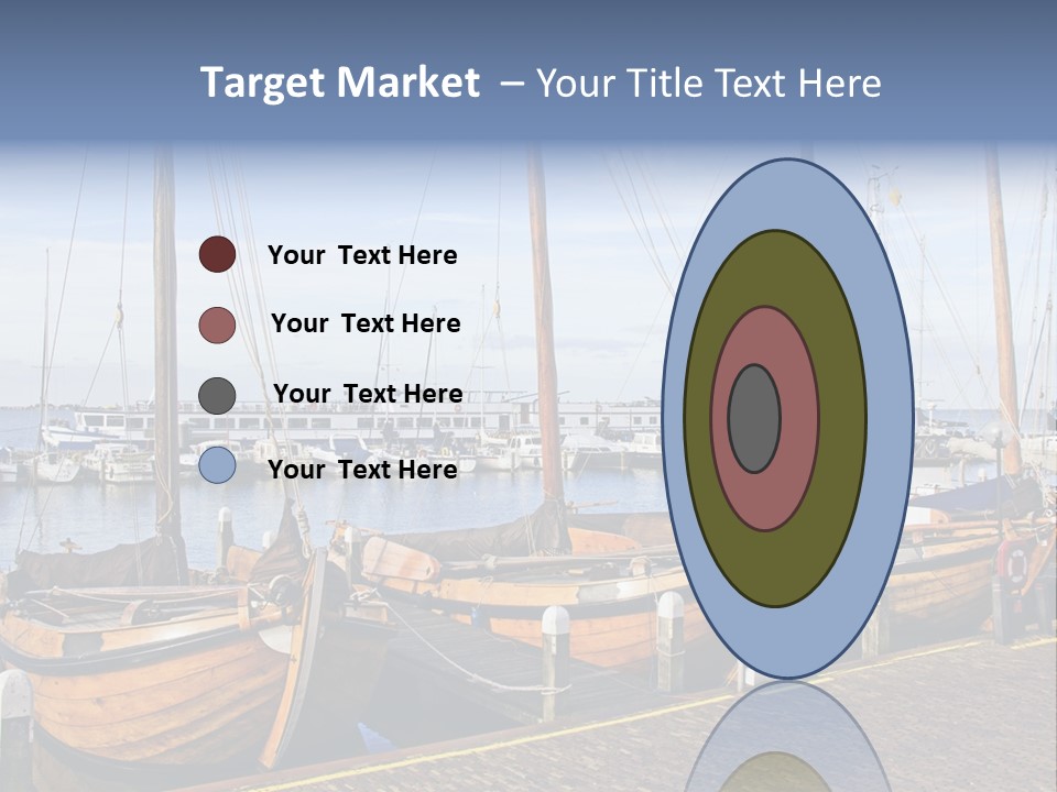 Dock Holiday Marina PowerPoint Template