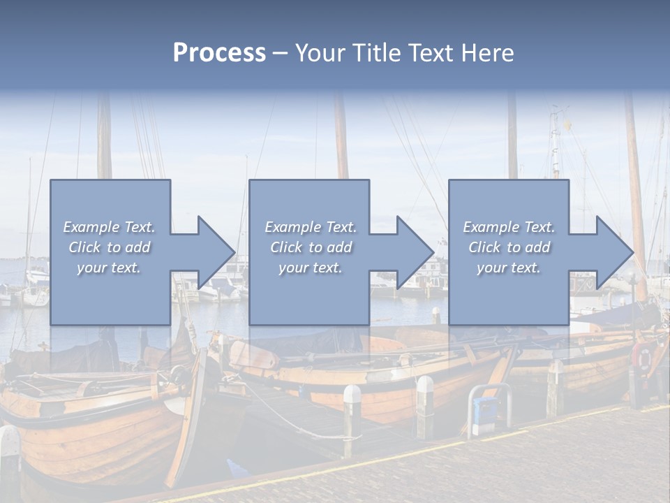 Dock Holiday Marina PowerPoint Template