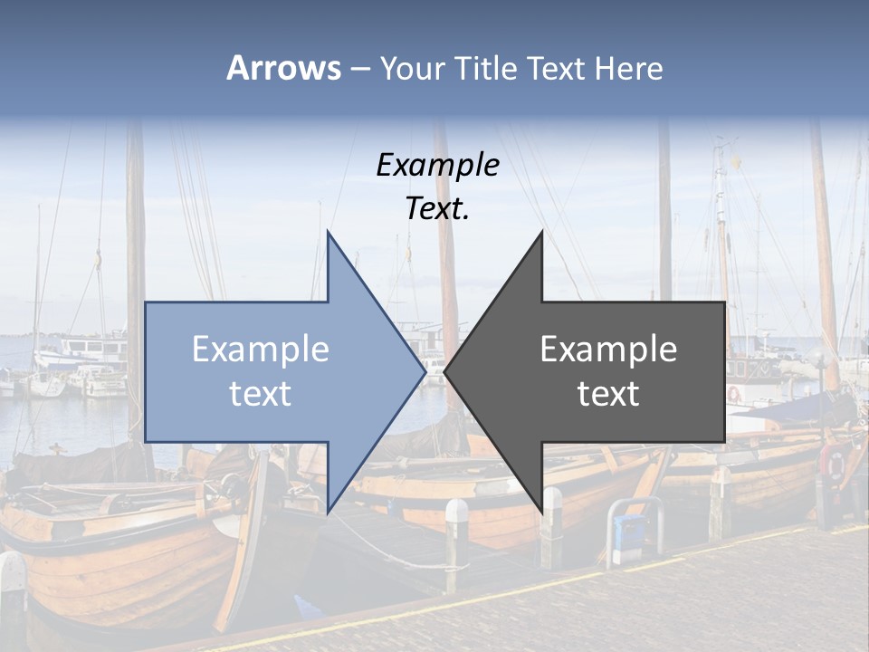 Dock Holiday Marina PowerPoint Template