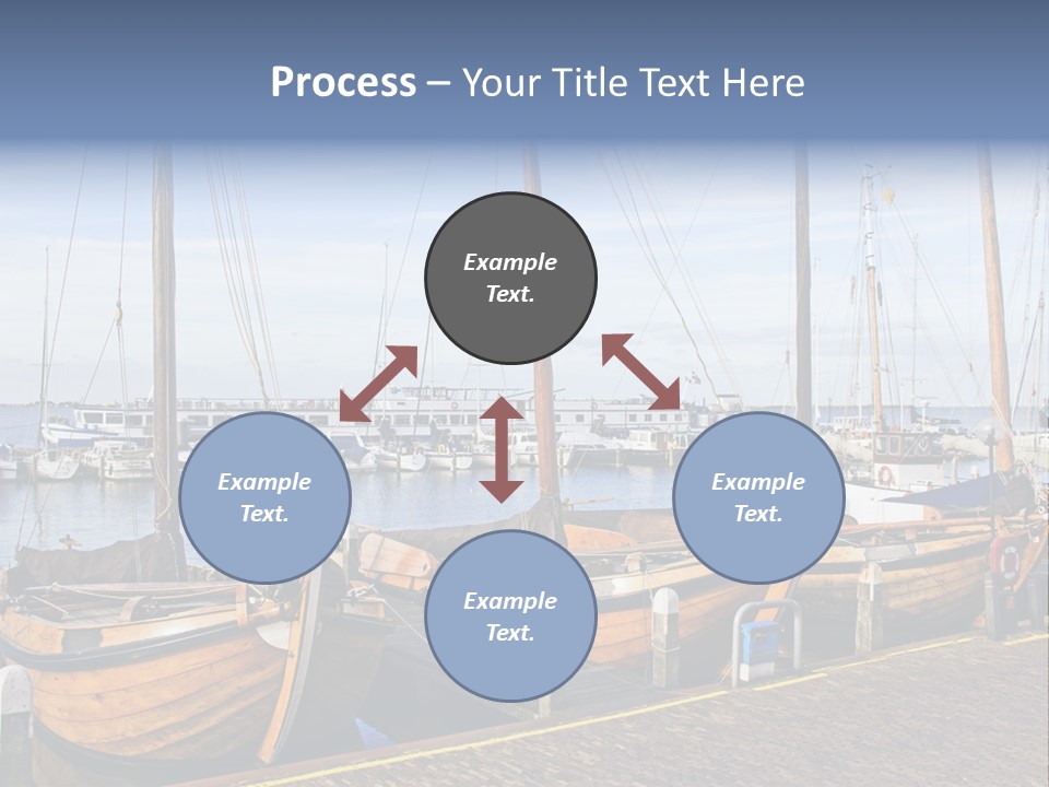 Dock Holiday Marina PowerPoint Template
