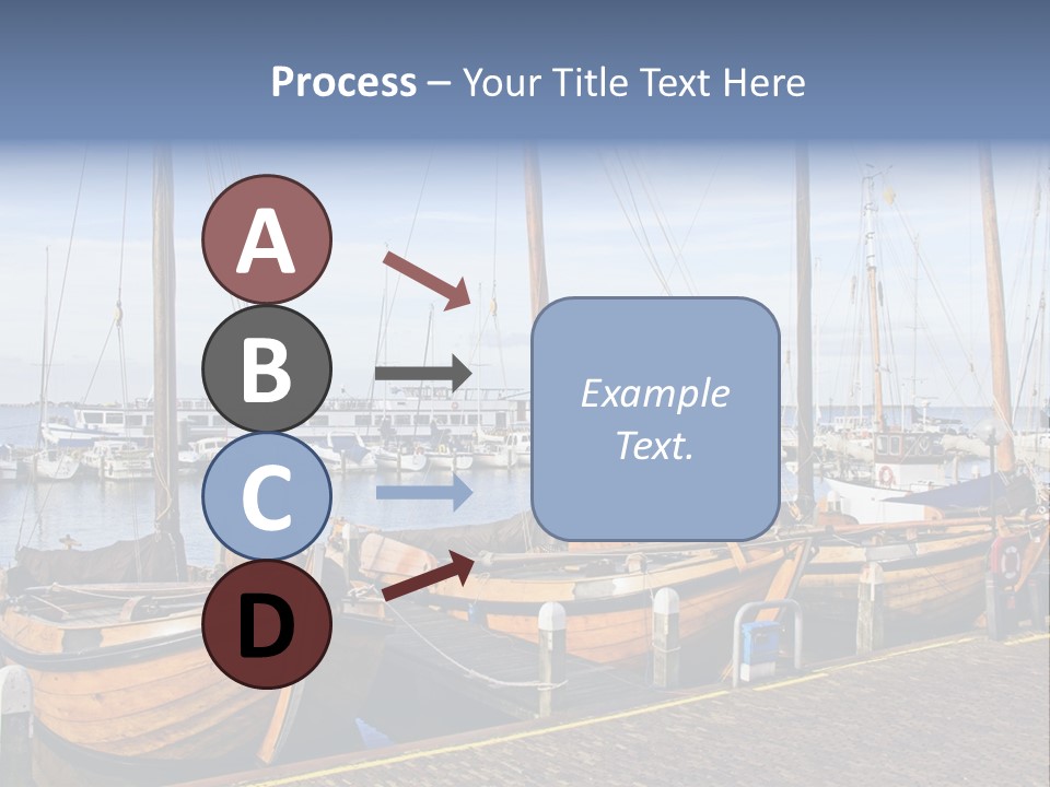 Dock Holiday Marina PowerPoint Template