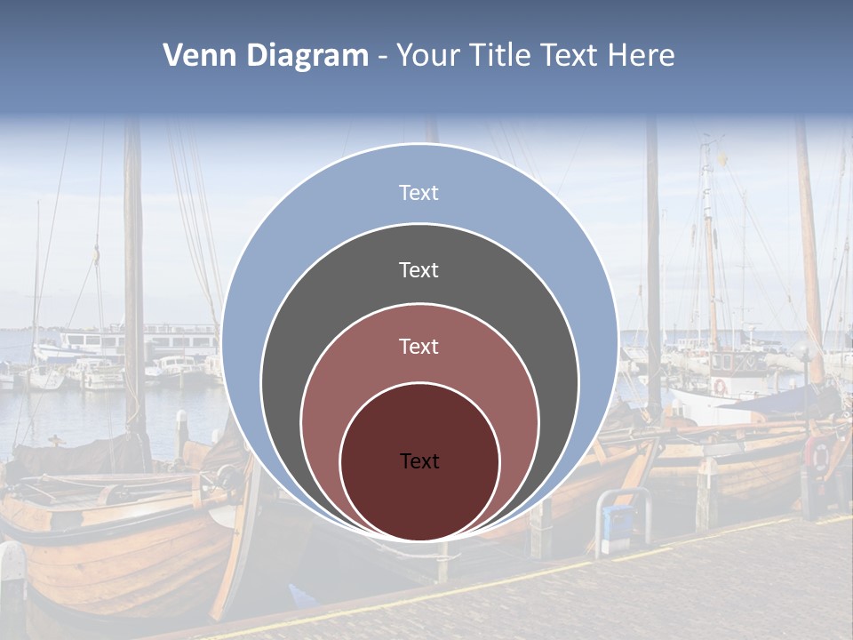 Dock Holiday Marina PowerPoint Template