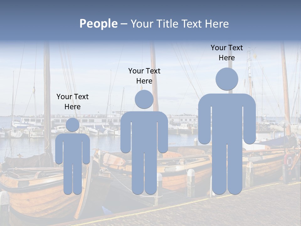 Dock Holiday Marina PowerPoint Template