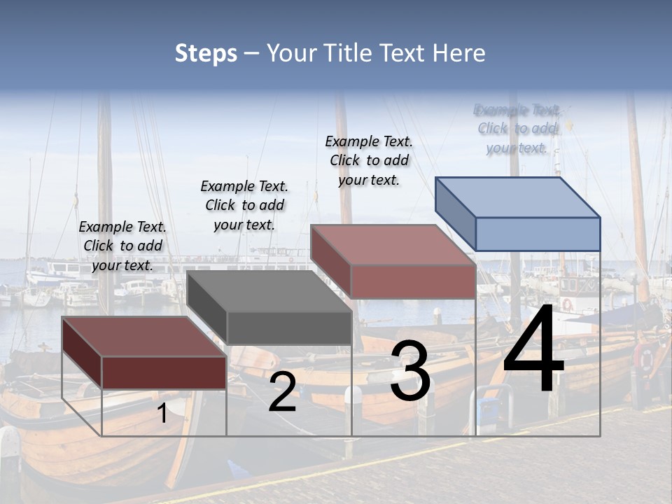 Dock Holiday Marina PowerPoint Template