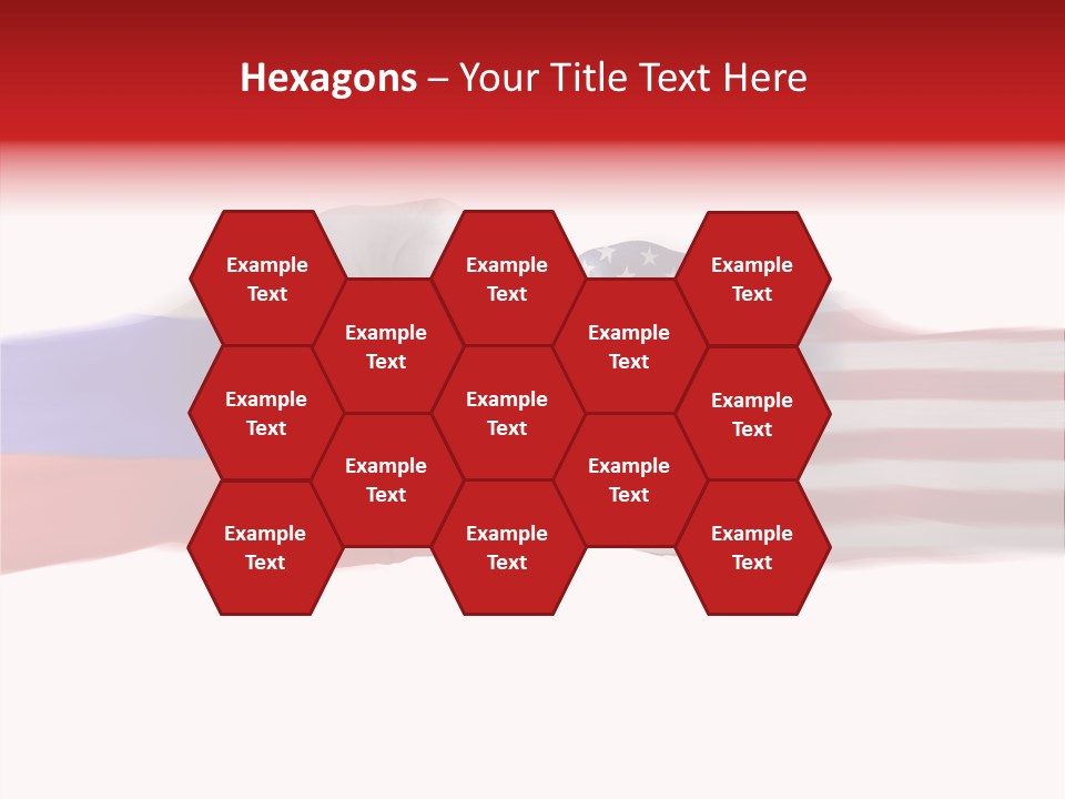 Russia Vs Usa Flag World PowerPoint Template