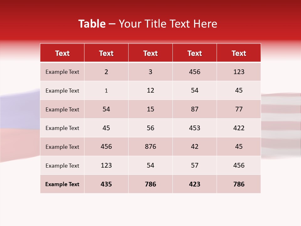 Russia Vs Usa Flag World PowerPoint Template