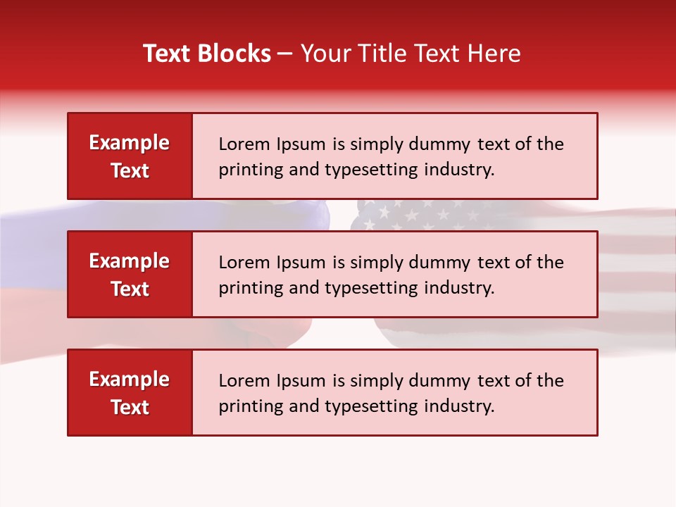 Russia Vs Usa Flag World PowerPoint Template