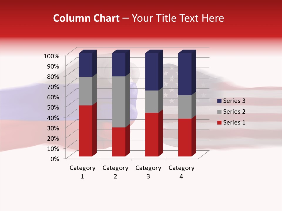 Russia Vs Usa Flag World PowerPoint Template