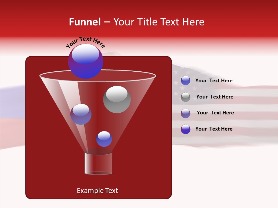 Russia Vs Usa Flag World PowerPoint Template