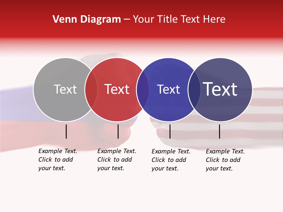 Russia Vs Usa Flag World PowerPoint Template
