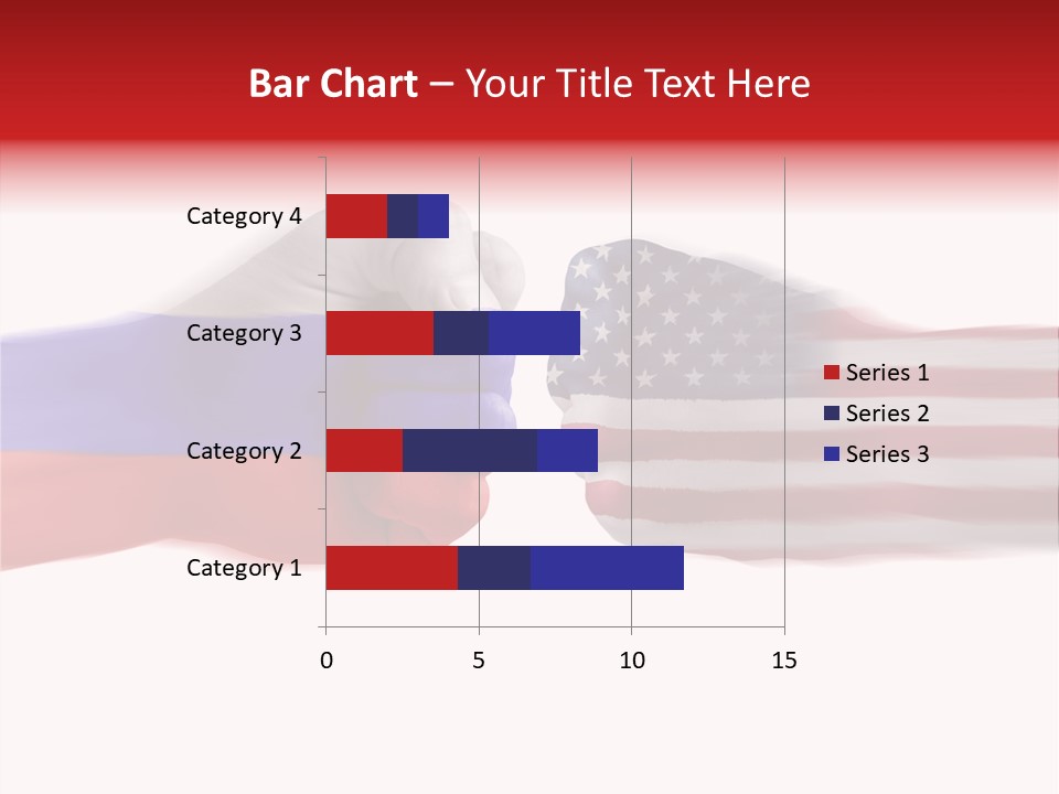 Russia Vs Usa Flag World PowerPoint Template