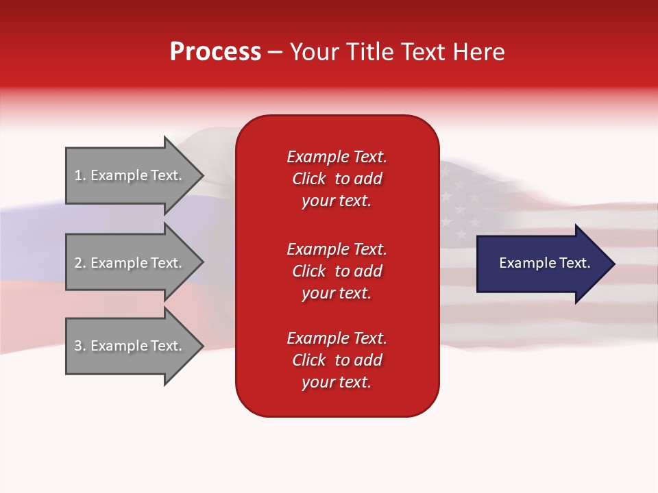 Russia Vs Usa Flag World PowerPoint Template