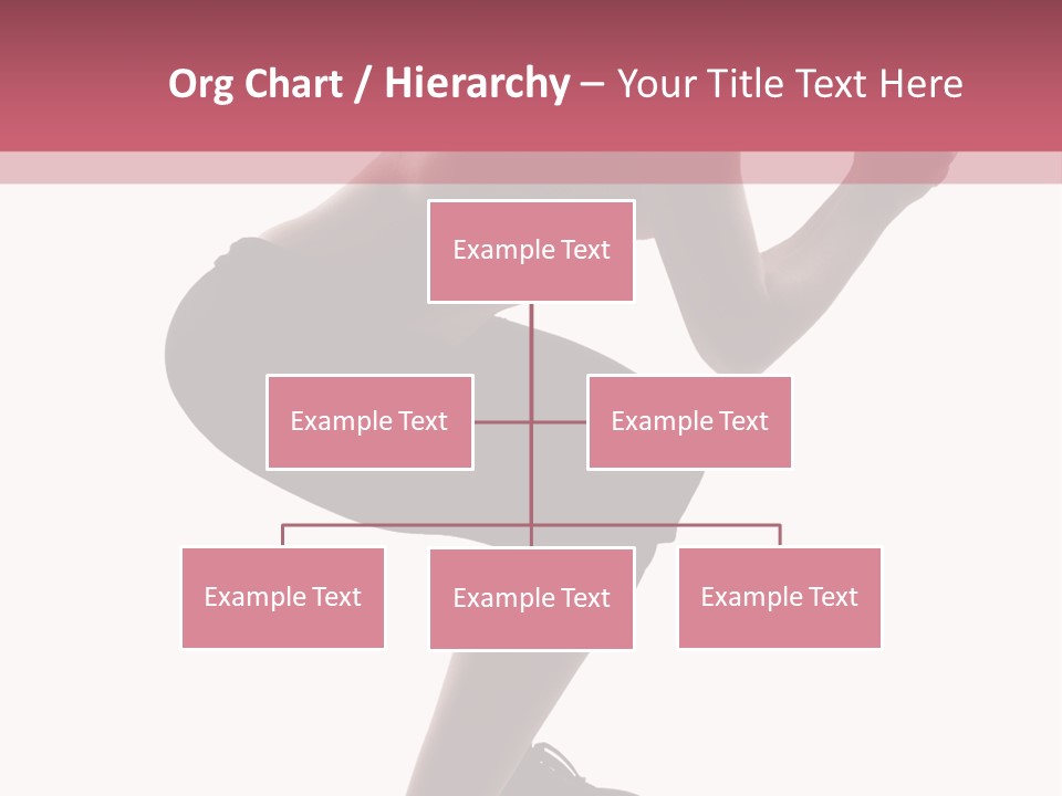 Caucasian Sporty Beauty PowerPoint Template