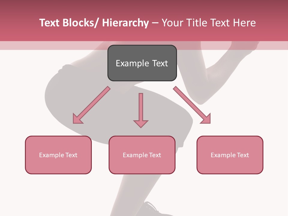 Caucasian Sporty Beauty PowerPoint Template