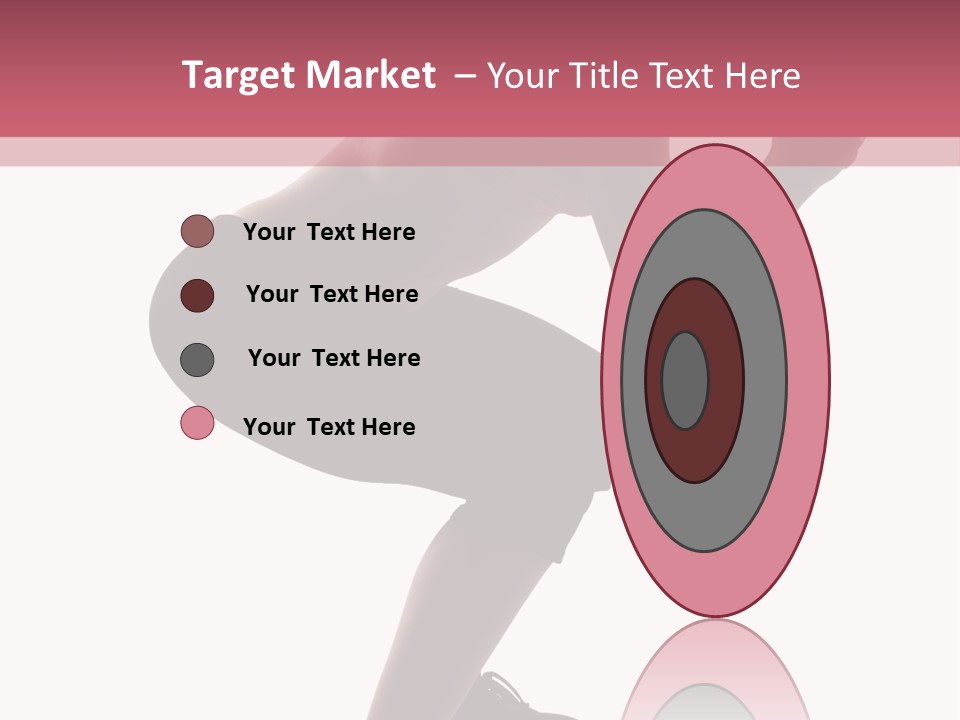 Caucasian Sporty Beauty PowerPoint Template