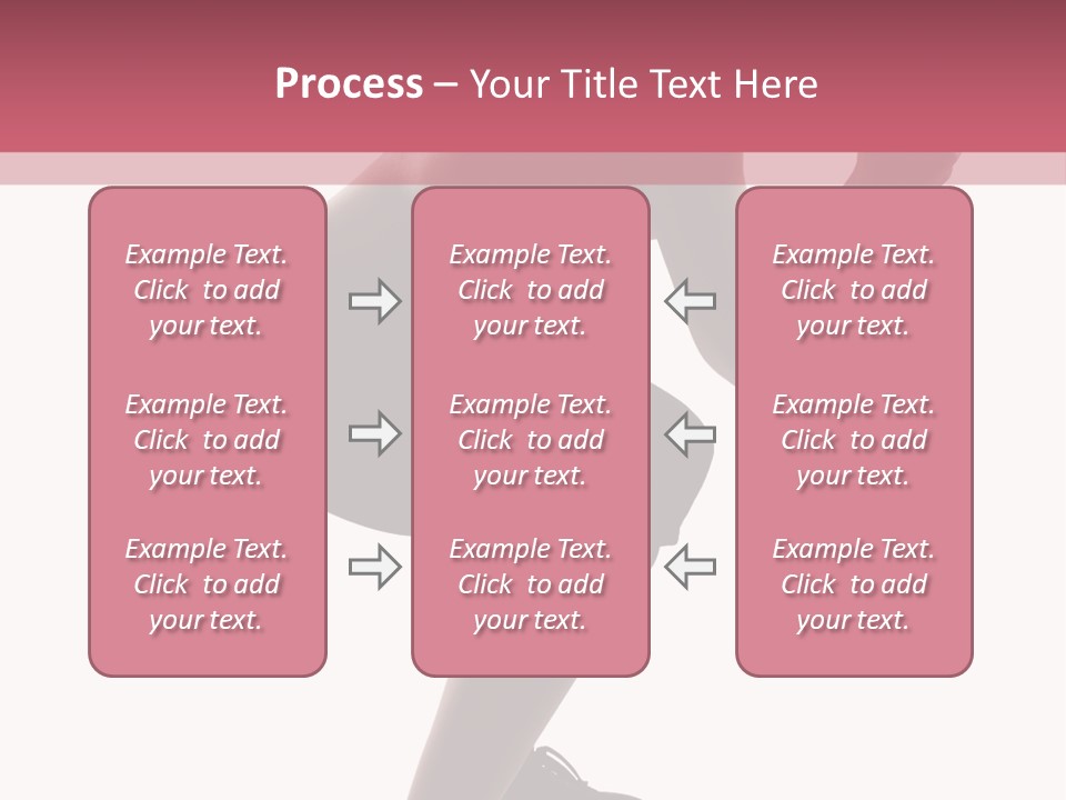 Caucasian Sporty Beauty PowerPoint Template