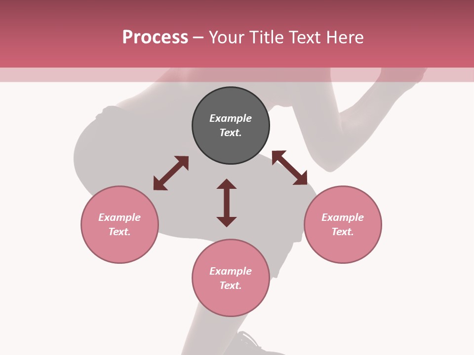 Caucasian Sporty Beauty PowerPoint Template