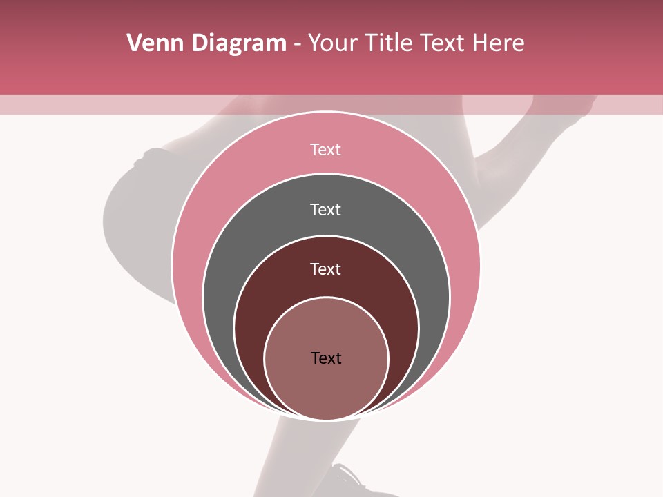 Caucasian Sporty Beauty PowerPoint Template