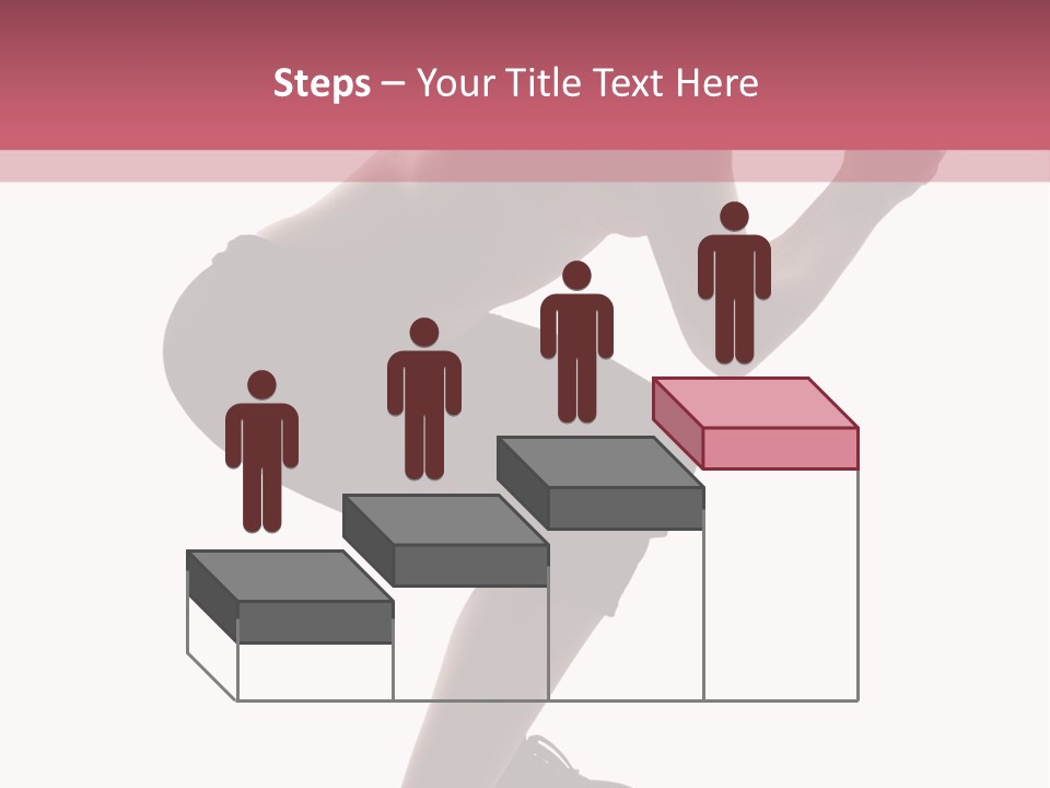 Caucasian Sporty Beauty PowerPoint Template