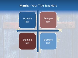 Rough Board Frame PowerPoint Template