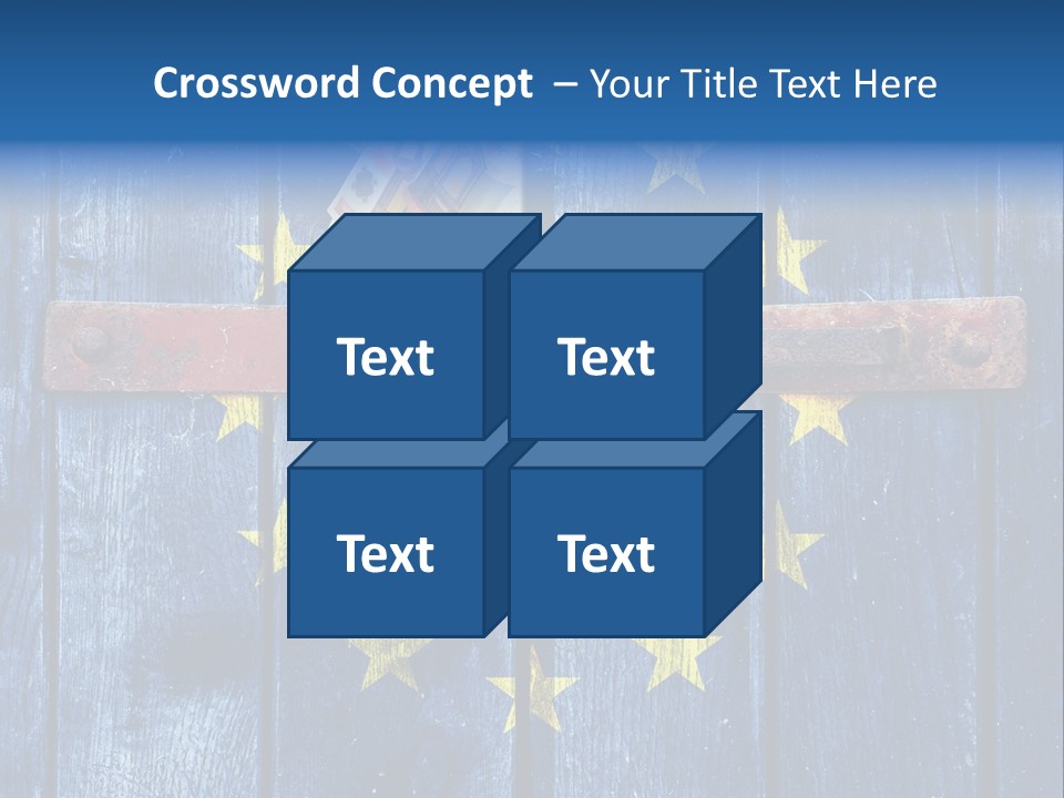Rough Board Frame PowerPoint Template