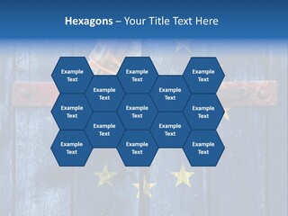 Rough Board Frame PowerPoint Template