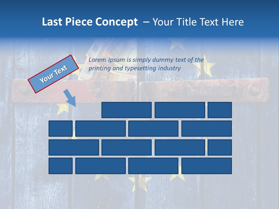 Rough Board Frame PowerPoint Template