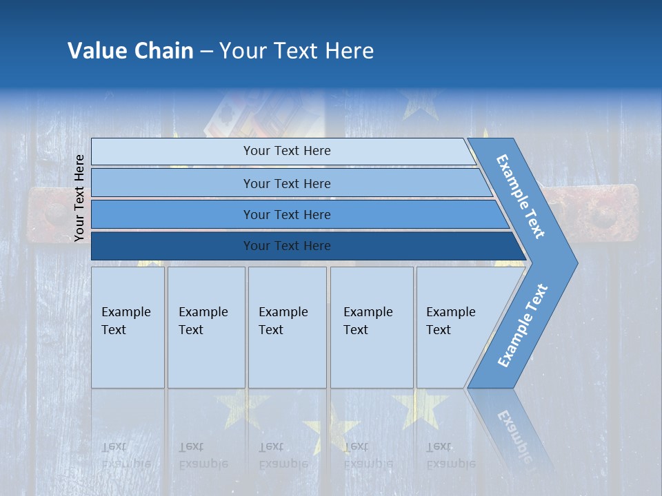 Rough Board Frame PowerPoint Template