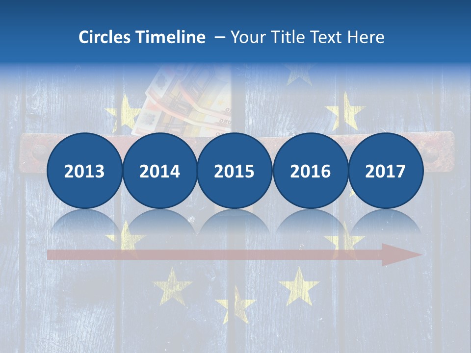 Rough Board Frame PowerPoint Template