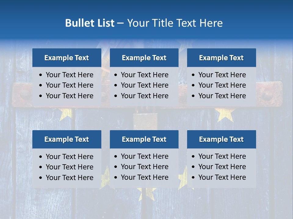 Rough Board Frame PowerPoint Template