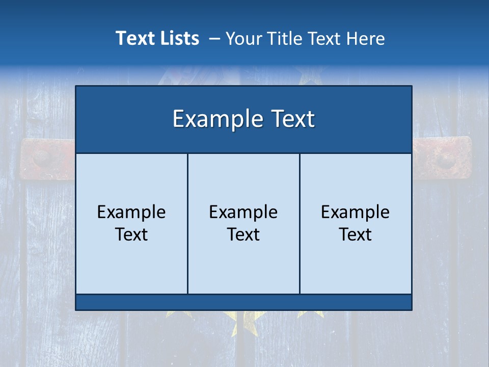 Rough Board Frame PowerPoint Template