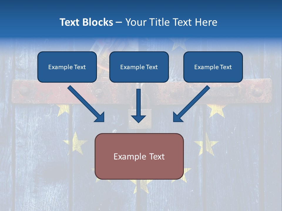 Rough Board Frame PowerPoint Template