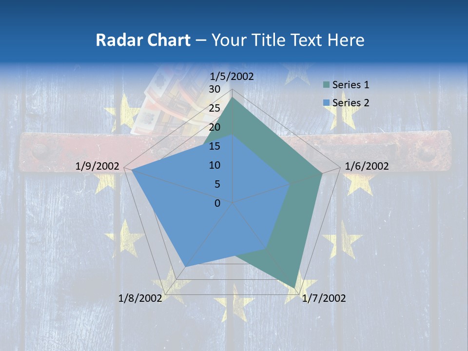 Rough Board Frame PowerPoint Template