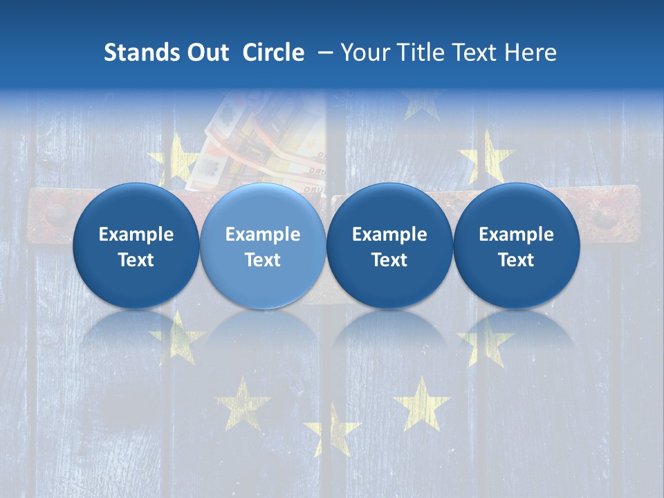 Rough Board Frame PowerPoint Template