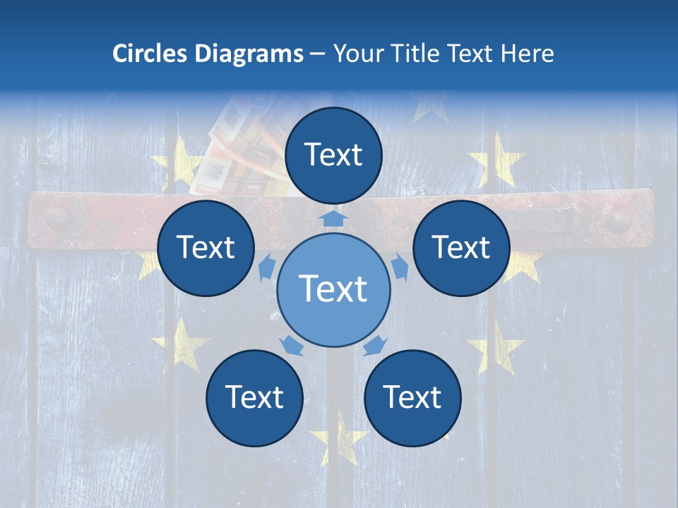 Rough Board Frame PowerPoint Template