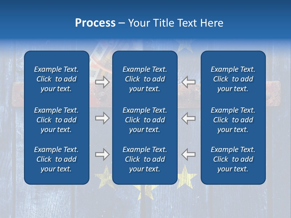 Rough Board Frame PowerPoint Template