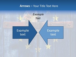 Rough Board Frame PowerPoint Template