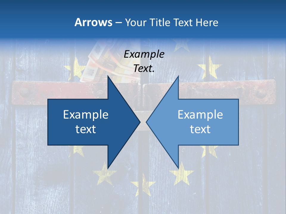 Rough Board Frame PowerPoint Template