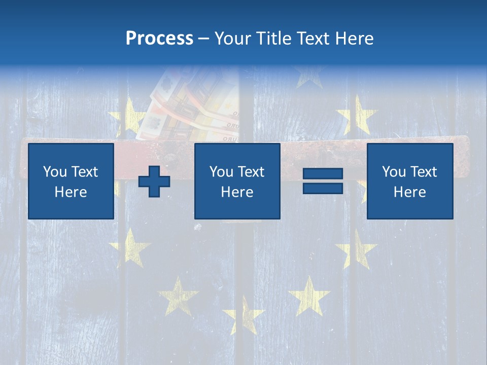 Rough Board Frame PowerPoint Template