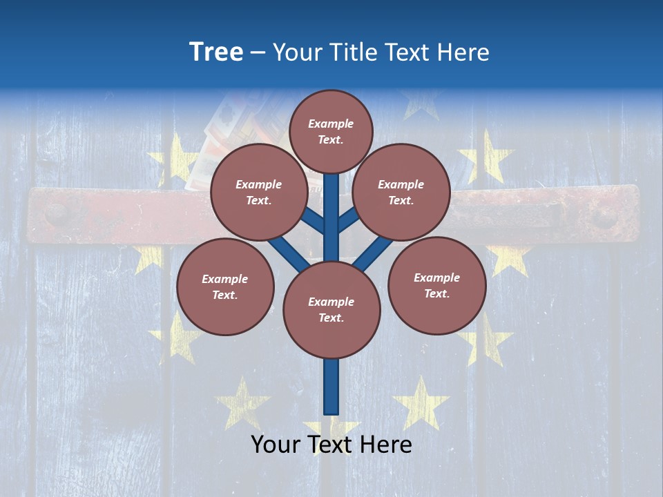 Rough Board Frame PowerPoint Template