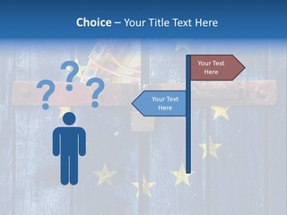 Rough Board Frame PowerPoint Template
