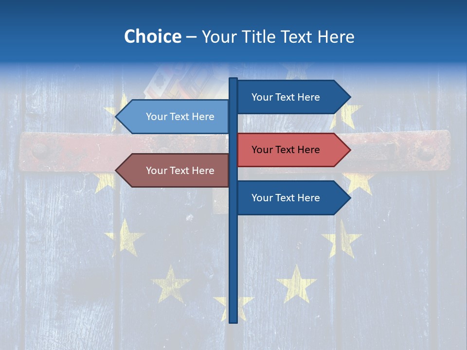 Rough Board Frame PowerPoint Template